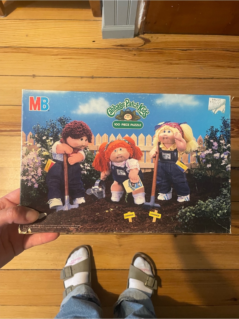 Vintage cabbage patch kids 100 piece Puzzle